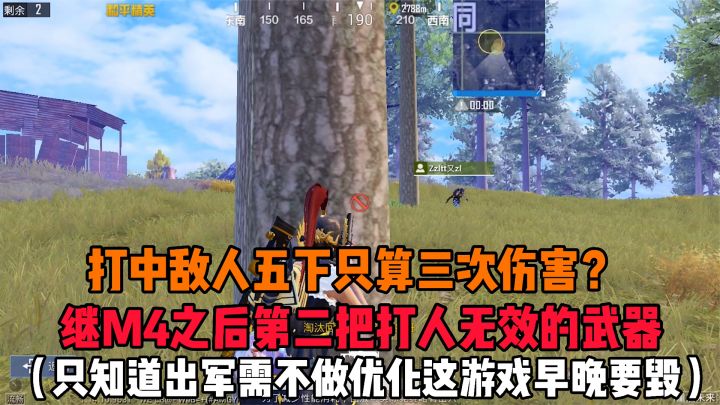 M4之后第二把打人无效的枪出现了,快来看看是不是你喜欢的武器截图