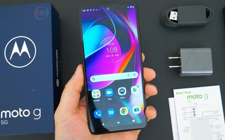 【手机开箱】摩托罗拉 Moto G 5G 开箱上手截图