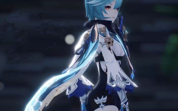 【原神MMD】Phone Number【优菈】【搬运】截图