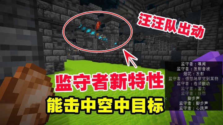 1.19联机69:独臂侠呼叫救援!监守者新特性,能击中空中目标截图