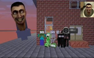 MC怪物学院动画丨马桶人厕所有趣恐怖挑战丨我的世界动画