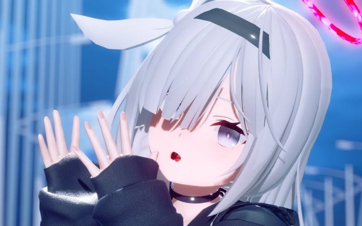 【碧蓝档案MMD】Cynical Night Plan【普拉娜】【搬运】截图