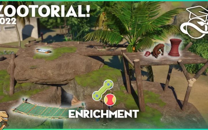 【搬运】动物园之星 Zootorial 2022 #07 - 丰富的内容 - 互动式动物园教程 (7/7) by Rudi Rennkamel截图