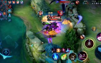 战神吕布对线夏侯惇，后期单骑冲塔一刀三个真舒服