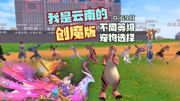 《我是云南的》创魔版抓宠物攻略，0-60各等级宠物选择推荐恬恬解说