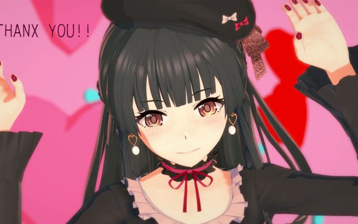 【偶像大师MMD】吸血鬼【冬优子】【搬运】截图