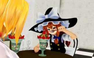 【东方MMD】爱丽丝和魔理沙的约会