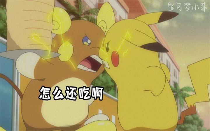 皮卡丘和雷丘这对欢喜冤家真的太可爱了截图