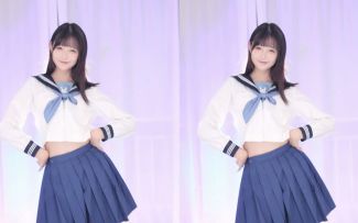 【鱼子酱】《See Tình》明日酱的水手服版 直播跳舞录屏