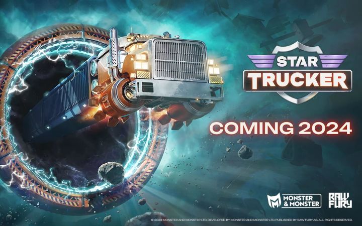 开破飞船+太空捡垃圾?开放世界新游《Star Trucker》预计2024年发售截图