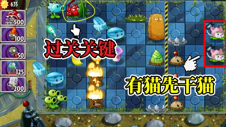 pvz2：作者说最优解是2000，小萨表示不同意！截图