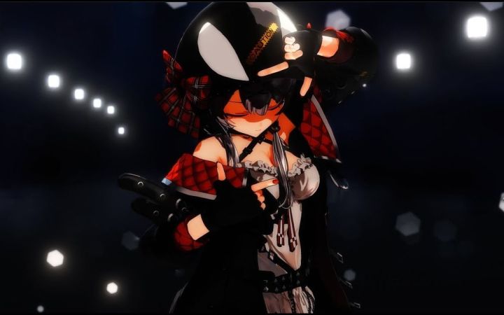 【VtuberMMD】モザイクロール【沙花叉库洛艾】【搬运】截图