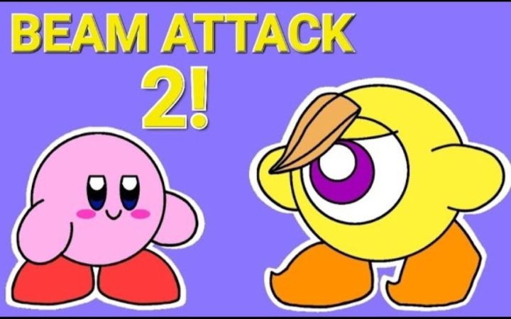 【4K·星之卡比动画】Beam Attack! 2(光束攻击!第2集 )【搬运】 作者:ASD girl Bella截图