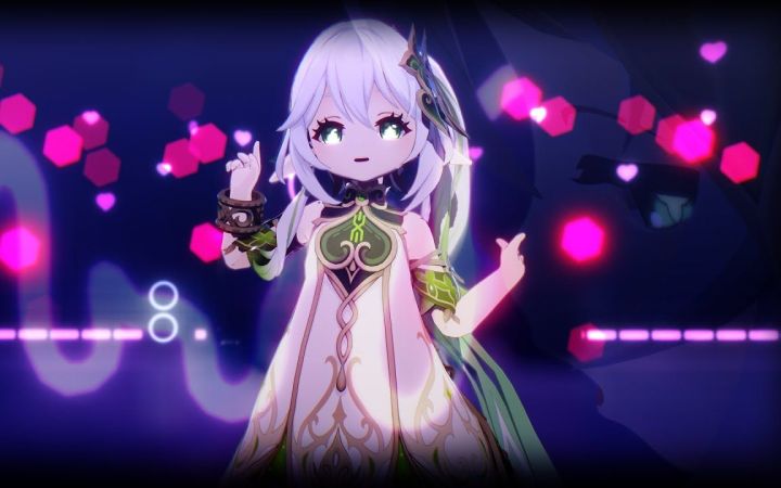 【原神MMD】兔子洞【纳西妲】【搬运】截图