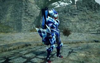 《怪物猎人崛起 曙光》冰狼龙装备与刚缠兽装备展示