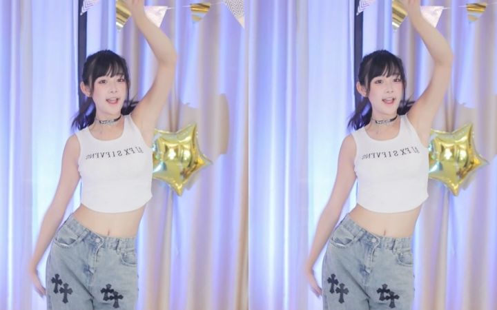 【鱼子酱】《MASAYUME CHASING》常服套装 直播跳舞录屏截图