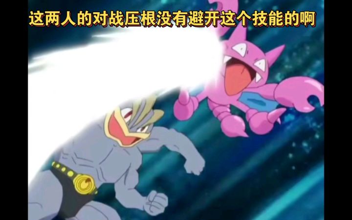 精灵宝可梦 这两人的对战压根没有避开这个技能的啊截图