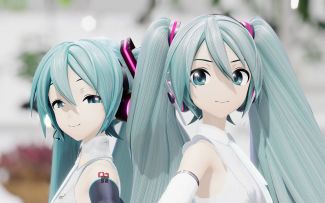 【MMD】人家才不是恶魔呢【YYB式初音ミク】【搬运】