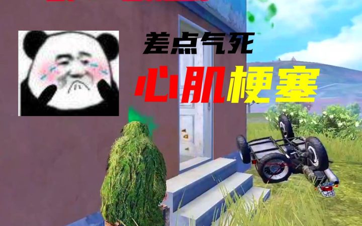 【和平精英】吃鸡是一个气人+恐怖游戏，对吗截图