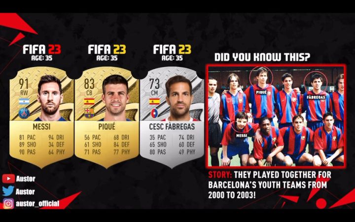 fifa盘点儿时相识的足球伙伴截图