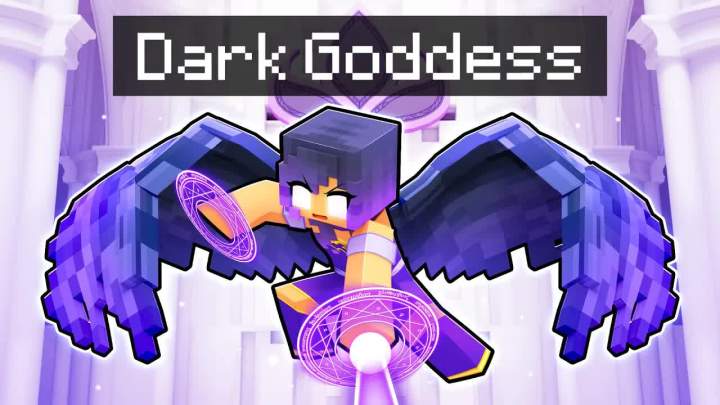 【Aphmau】在Minecraft中扮演黑暗女神!截图