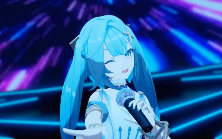 【原神MMD】Tell Your World【珐露珊】【搬运】截图