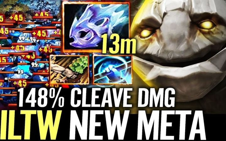 14分钟银月之晶，ILTW小小站桩输出【DOTA2】截图