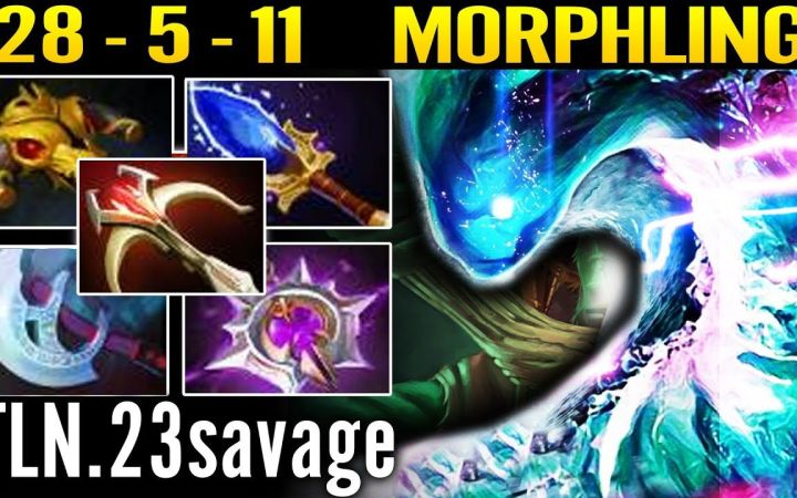 Talon.23savage六神装水人，30分钟2w3经济无人可挡【DOTA2】截图
