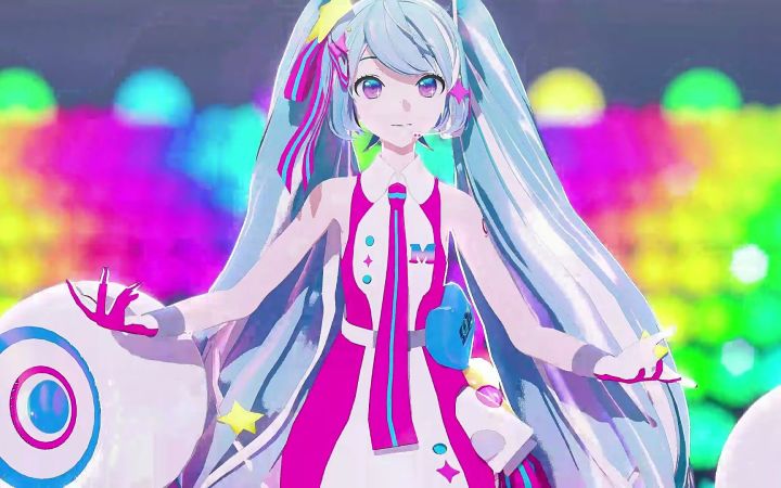【MMD】 兔子洞【YYB式魔法未来10thMiku】【搬运】截图