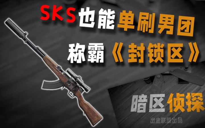 如何用SKS称霸暗区？高性价比枪械推荐！【暗区侦探】截图