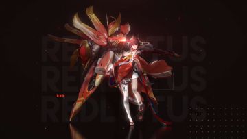 【皮肤展示】伊织S级皮肤“流火凤翎”x 云雀S级皮肤“红莲业火”