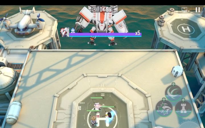 「双生视界」佣兵赌注XR-87阵容及buff选择截图