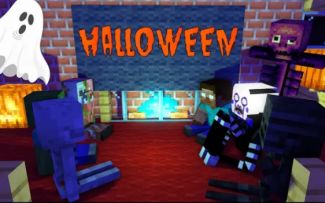 怪物学院第1767集丨万圣节/万圣夜挑战丨我的世界动画