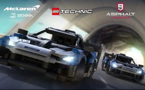 狂野飙车9宣传片Asphalt 9丨乐高技术麦克拉伦塞纳 GTRTM 多人系列预告片截图