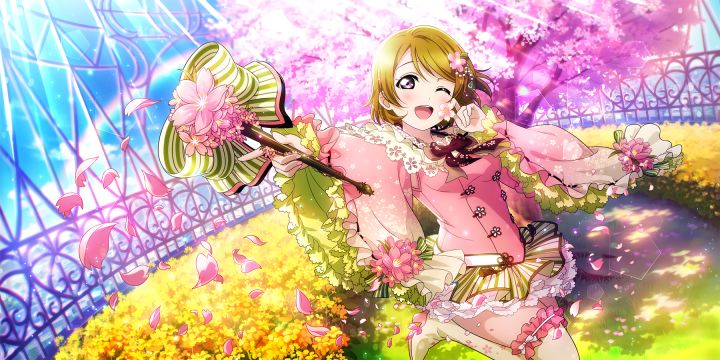 【LL群星闪耀】UR展示——【小泉花阳-樱桃回旋】截图