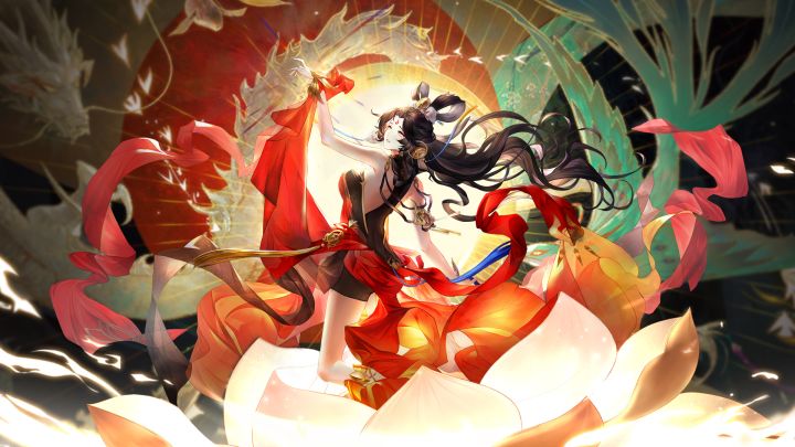 视频赏析 | 感受一下,《幻灵师》火属性角色的爆裂战场截图