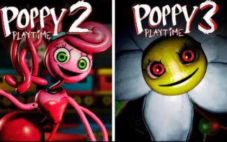 【搬运YouTube】Poppy playtime 2.3章预告片 第二章vs同人第三章
