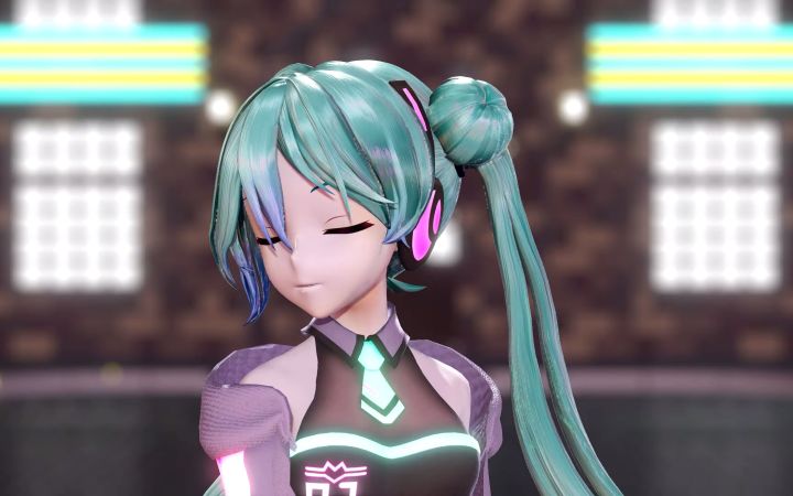 【MMD】 踊 Odo (Ado) 【YYB式初音ミク】【搬运】截图