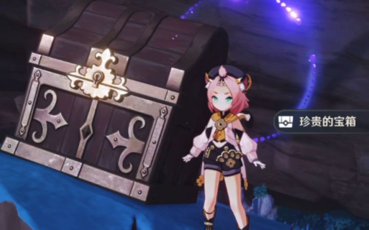 【原神】不愧是小猫咪！迪奥娜的开箱语音超可爱~截图