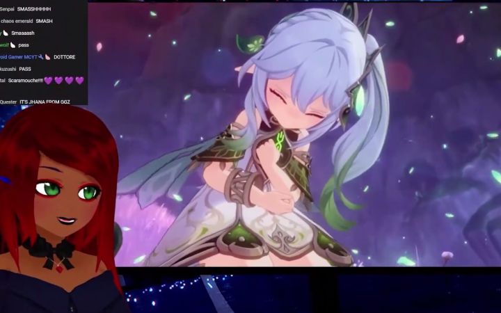原神3.2pv「虚空鼓动,劫火高扬」视频下巴姐反应截图
