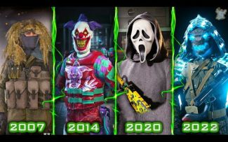 【Ghosts619】使命召唤角色外观演变