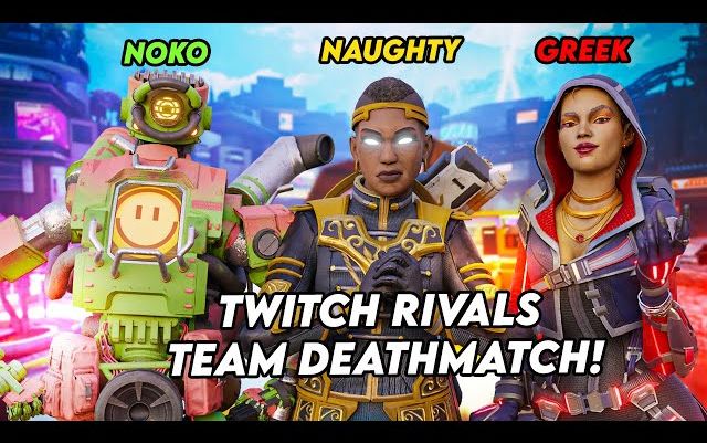 【APEX/StayNaughty】我们参加了Twitch主播赛团队死斗截图
