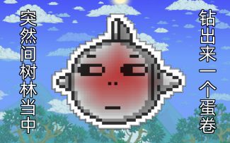 【泰拉瑞亚】蛋煌壁画！あれは谁だ？谁だ？谁だ？あれは蛋卷！蛋卷！蛋卷！