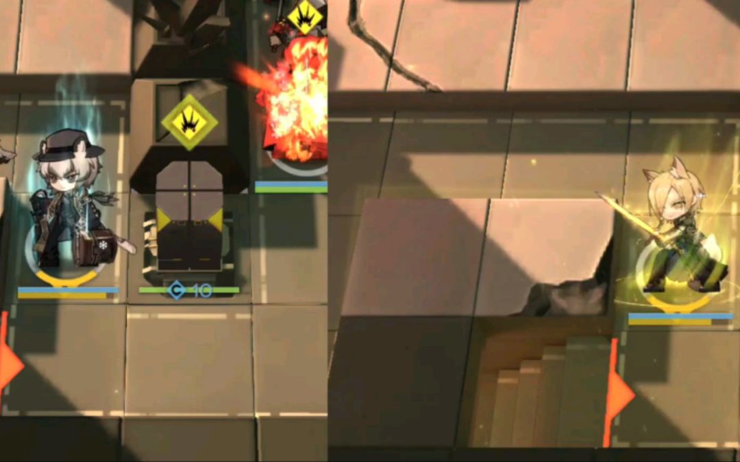 【明日方舟/搬运】玛恩纳 vs 银灰 vs所有boss截图