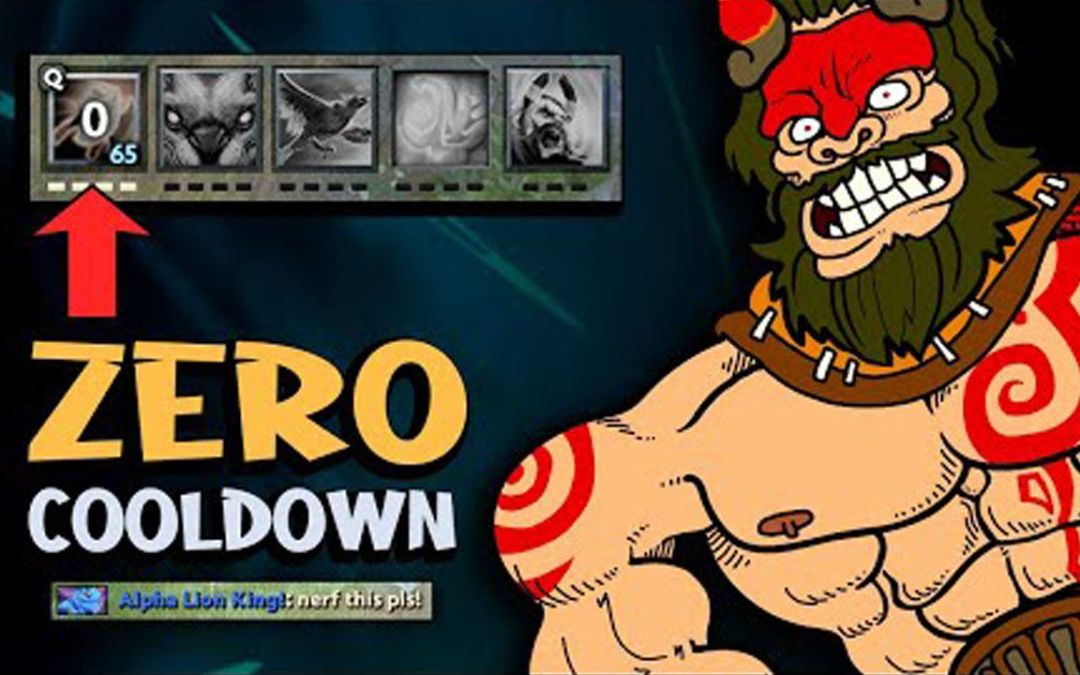 Dota2：The easiest way to play mid Beastmaster截图