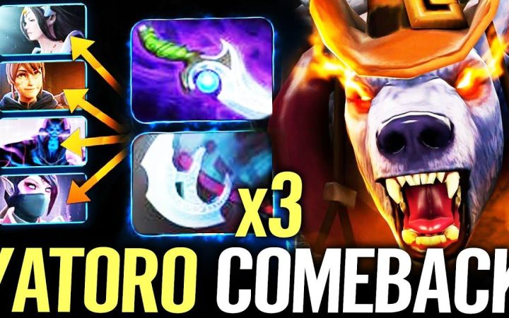 YATORO熊战士,散失+分身斧!你是猴子还是熊?【DOTA2】截图
