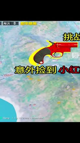 玉兔：信号枪都有了却还没找到名字中带“i”的武器，太难了吧！#和平精英截图