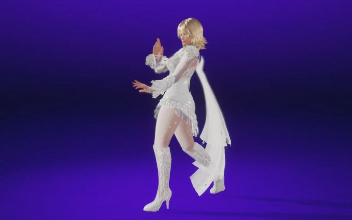 《铁拳7》莉莉小姐姐的黑色沙漠服装MOD截图