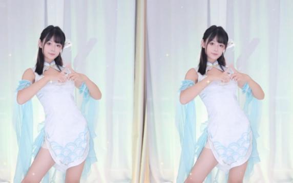 【鱼子酱】《大喜》西施旗袍限定 直播跳舞录屏截图