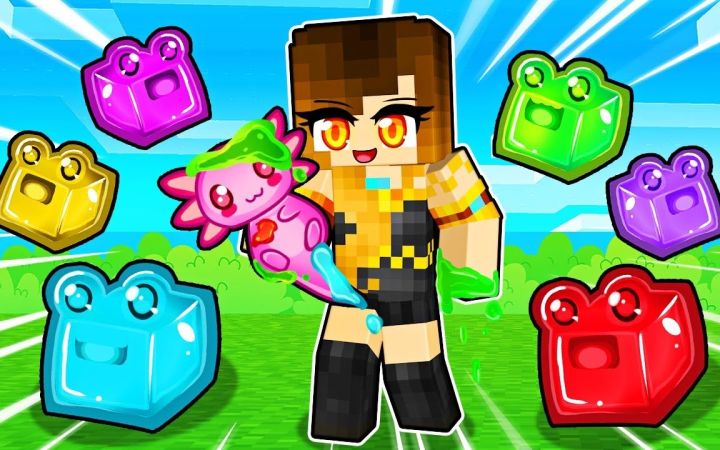 【ItsFunneh】我的世界|从史莱姆手中救出朋友Saving our FRIENDS from SLIMES in Minecraft!截图
